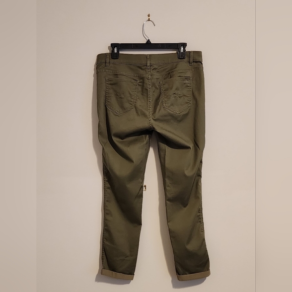 New York & Company Olive Green Ankle Legging - Picture 6 of 6